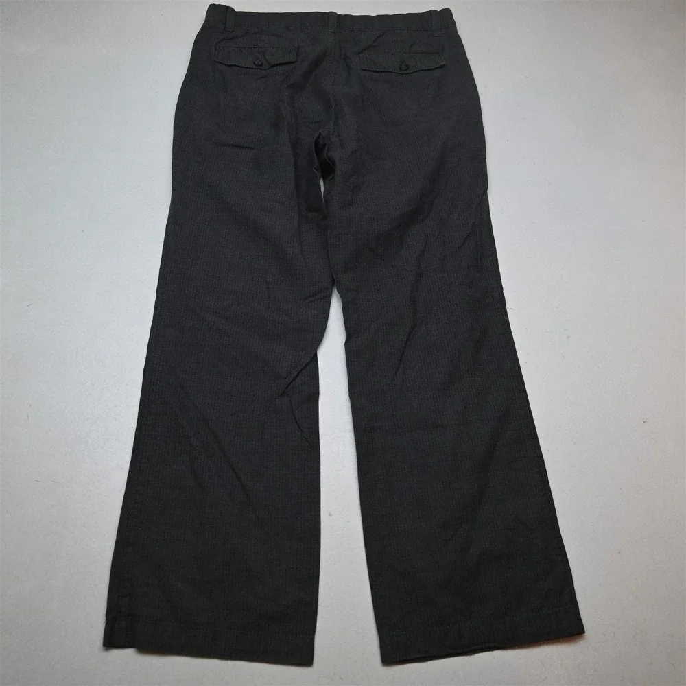 Banana Republic‎ 33x32 Gray Herringbone Cotton Wool Boot Fit Cut Pants